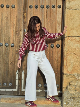 BLUSA LUPE RAYAS
