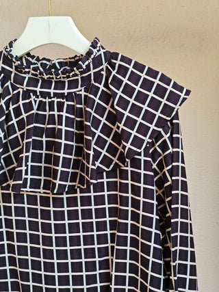 BLUSA NURIA CUADROS