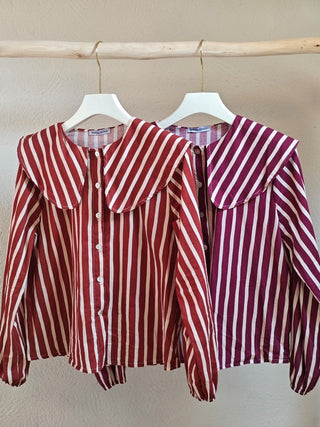 BLUSA CAROLINA RAYAS