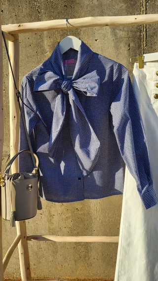BLUSA LAZO VICHY