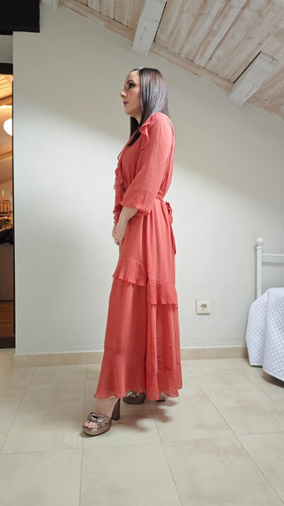 VESTIDO MARTINA CORAL