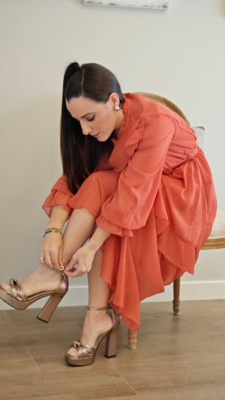 VESTIDO MARTINA CORAL