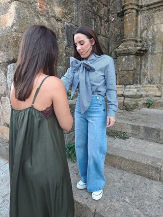BLUSA LAZO VICHY