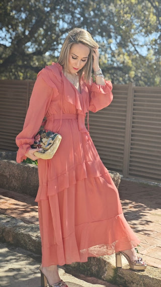 VESTIDO MARTINA CORAL