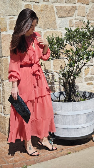 VESTIDO MARTINA CORAL