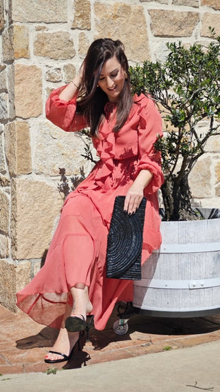 VESTIDO MARTINA CORAL