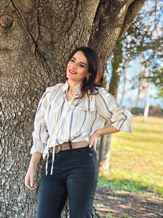 BLUSA ROSY HOMBRERAS