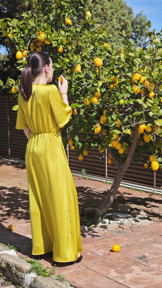 VESTIDO VICTORIA SATINADO