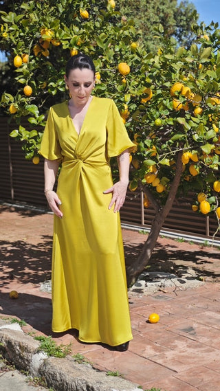 VESTIDO VICTORIA SATINADO