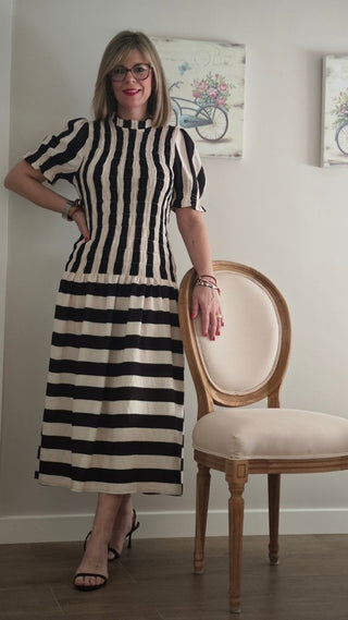 VESTIDO ELSA NIDO DE ABEJA