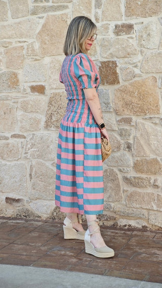 VESTIDO ELSA NIDO DE ABEJA