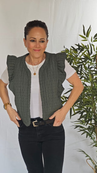 CHALECO MARIA DETALLES LUREX