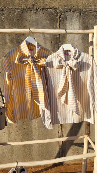 CAMISA LAZO RAYAS