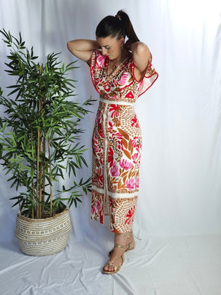 VESTIDO ROSA