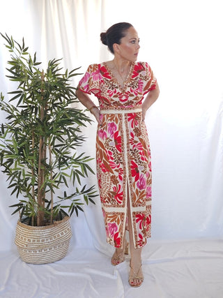 VESTIDO ROSA