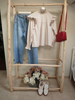 BLUSA EMMA CUELLO ALTO