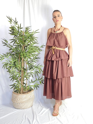 VESTIDO LOLA VOLANTES
