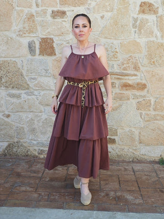 VESTIDO LOLA VOLANTES