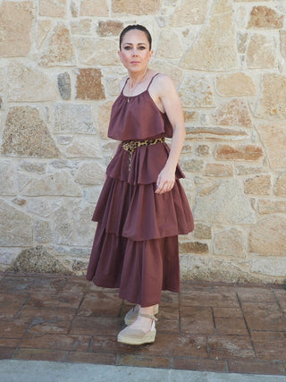 VESTIDO LOLA VOLANTES