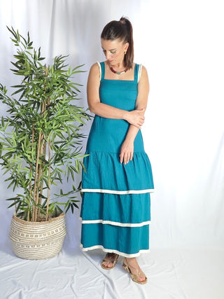 VESTIDO ALICIA VOLANTES