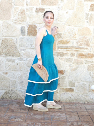 VESTIDO ALICIA VOLANTES