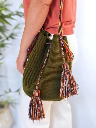 BOLSOS WAYÚU CROCHET ARTESANAL