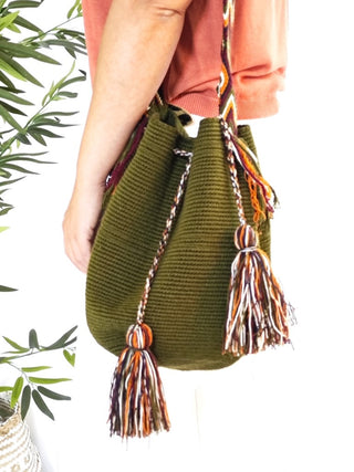 BOLSOS WAYÚU CROCHET ARTESANAL