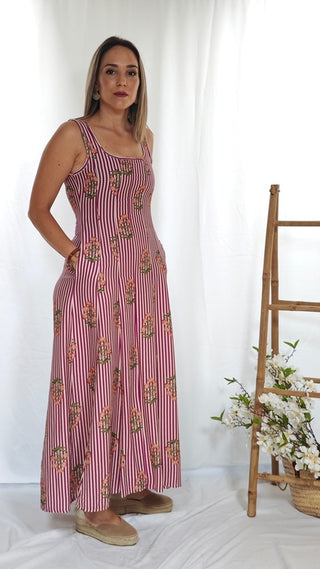 VESTIDO CADIZ RAYAS