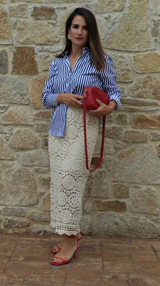 FALDA DE CROCHET