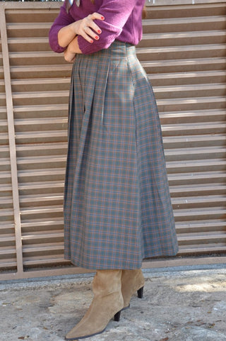 FALDA ESCOCESA MIDI