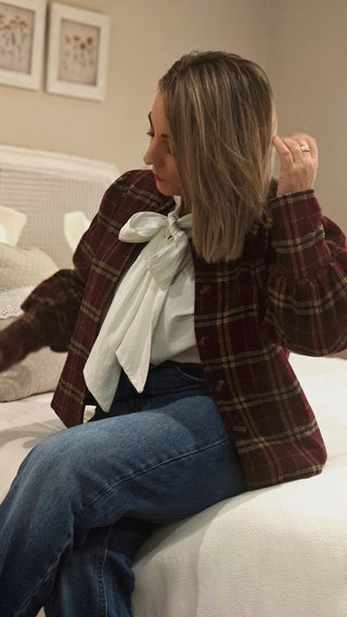 CHAQUETA LIDIA CUADROS