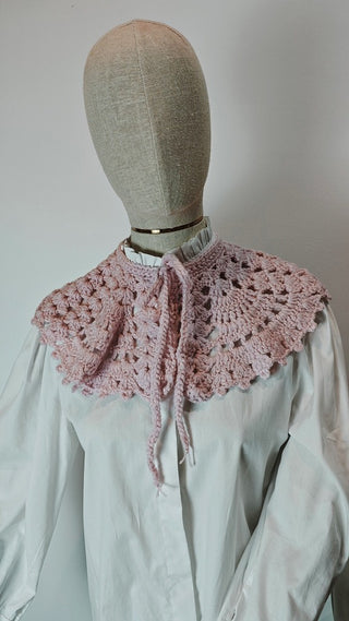 CUELLOS DE CROCHET HECHOS A MANO