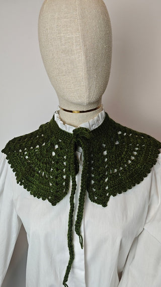CUELLOS DE CROCHET HECHOS A MANO