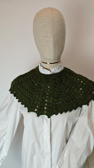 CUELLOS DE CROCHET HECHOS A MANO