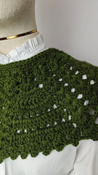 CUELLOS DE CROCHET HECHOS A MANO