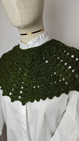 CUELLOS DE CROCHET HECHOS A MANO