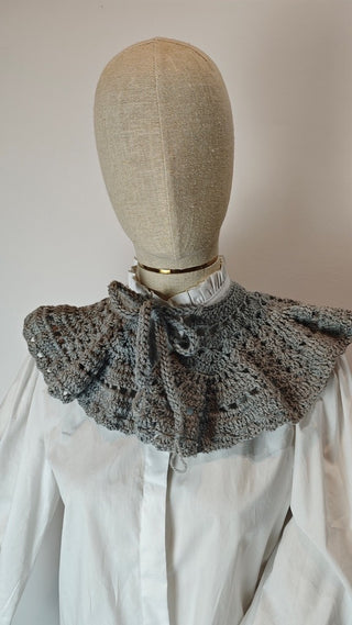 CUELLOS DE CROCHET HECHOS A MANO