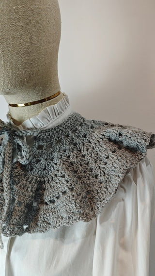 CUELLOS DE CROCHET HECHOS A MANO
