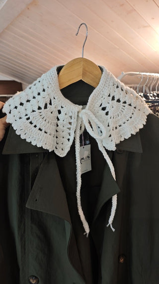 CUELLOS DE CROCHET HECHOS A MANO