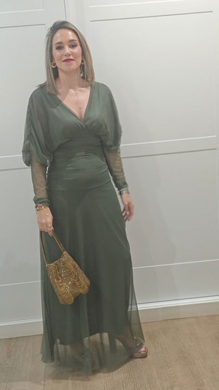 VESTIDO LIA VERDE SECO