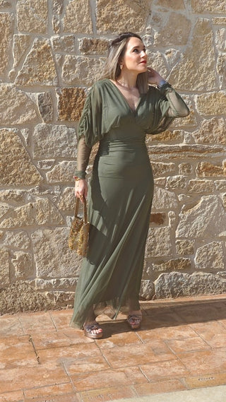 VESTIDO LIA VERDE SECO