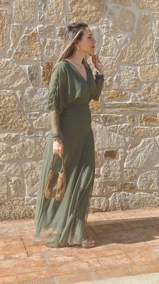 VESTIDO LIA VERDE SECO