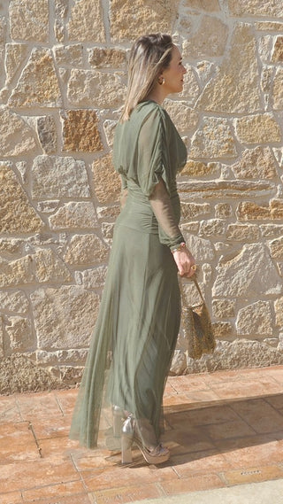 VESTIDO LIA VERDE SECO