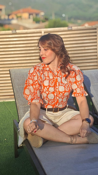 BLUSA MARA ESTAMPADA
