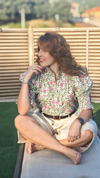 BLUSA MARA ESTAMPADA