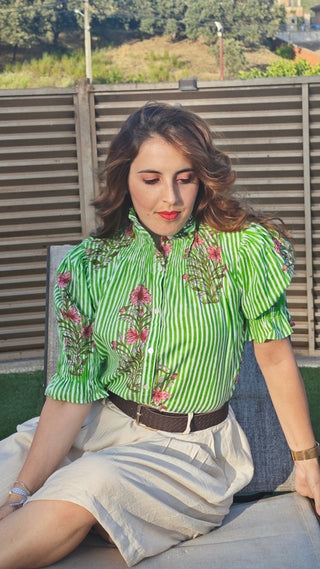 BLUSA MARA ESTAMPADA