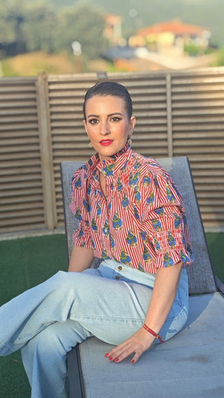 BLUSA MARA ESTAMPADA