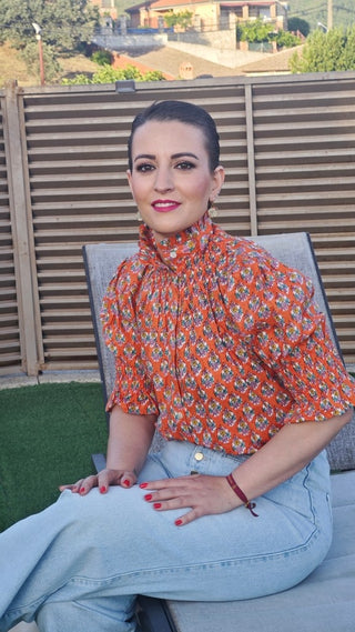 BLUSA MARA ESTAMPADA