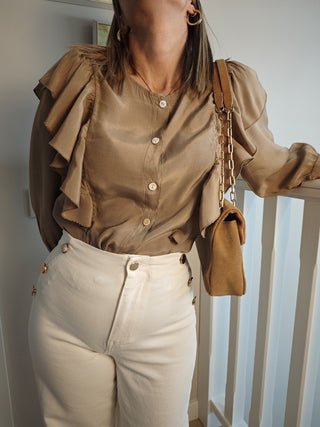 CAMISA PATRICIA CAMEL