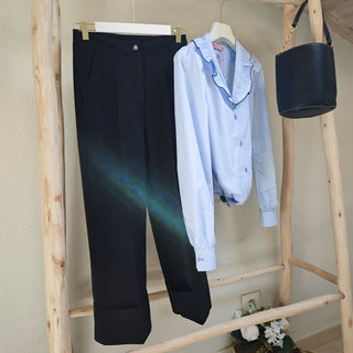 PANTALON DE VESTIR CON DOBLADILLO